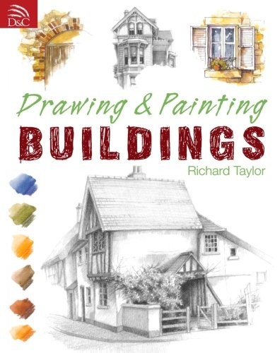 Drawing and painting buildings - drawing,