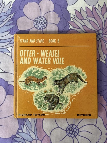 Vintage book otter weasel - vintage,